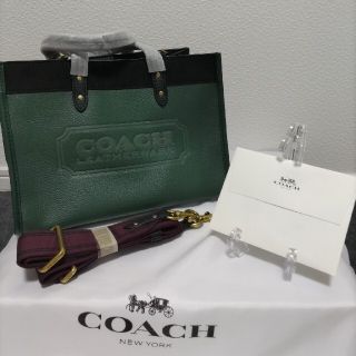 コーチ(COACH)のCOACH コーチ トートバッグ フィールドトート カラーブロック コーチバッジ(トートバッグ)