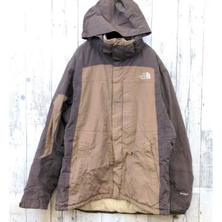 THE NORTH FACE - US規格ノースフェイスマウンテンパーカーハイベント ... ノースフェイス 中綿マウンテンジャケット ハイベント 刺繍ロゴ ブラウン 茶 L