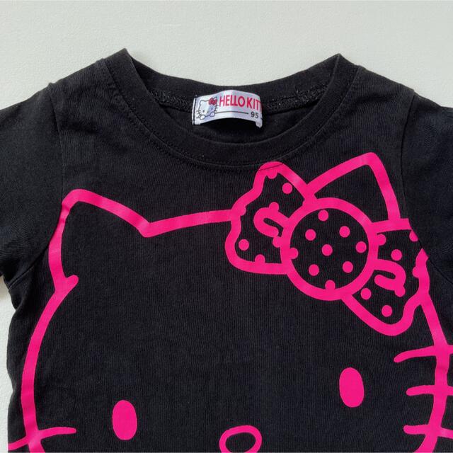 ハローキティ(ハローキティ)のサンリオ　ハローキティ　Tシャツ　95cm キッズ/ベビー/マタニティのキッズ服女の子用(90cm~)(Tシャツ/カットソー)の商品写真