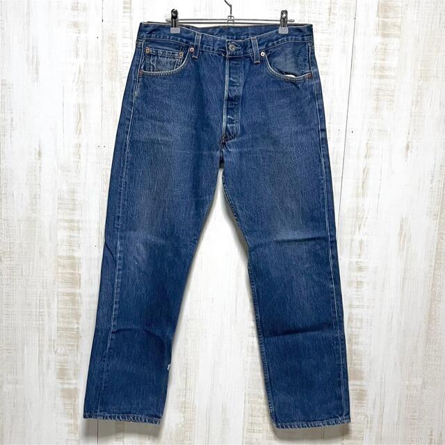 90s levis リーバイス Rタブ USA製 イレギュラー デニムパンツ