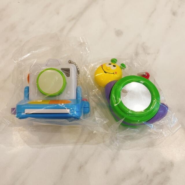 BANDAI(バンダイ)のフィッシャープライス fisherprice ガチャガチャ 2点セット エンタメ/ホビーのおもちゃ/ぬいぐるみ(キャラクターグッズ)の商品写真