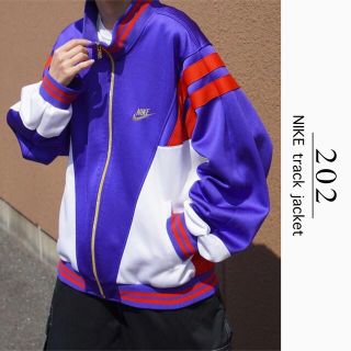 ナイキ(NIKE)の90s 古着 NIKE ナイキ パターン トラックジャケット ジャージ XL(ジャージ)