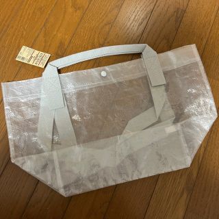 ムジルシリョウヒン(MUJI (無印良品))の無印良品　ポリエチレンシートミニトート　透明(トートバッグ)