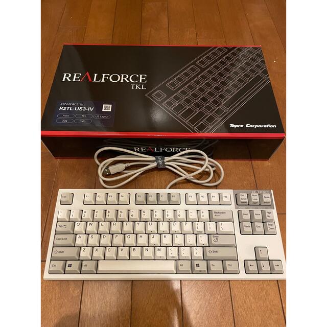 東プレ REALFORCE テンキーレス　USキー