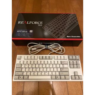 アップル(Apple)の東プレ REALFORCE テンキーレス　USキー(PC周辺機器)