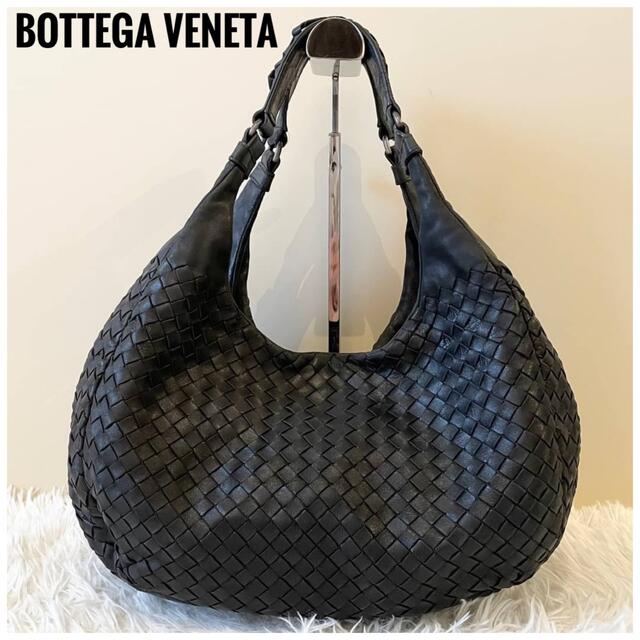 Bottega Veneta - 至高の逸品⭐️ボッテガヴェネタ カンパーナ イントレチャート ハンドバッグ 黒の通販 by HIRO's