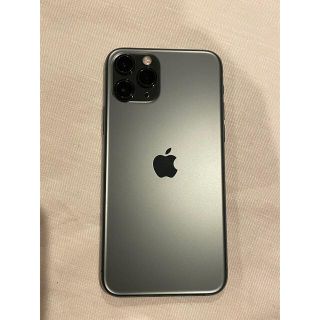 アイフォーン(iPhone)のiPhone 11 pro 256GB ミッドナイトグリーン　【本体のみ】(スマートフォン本体)