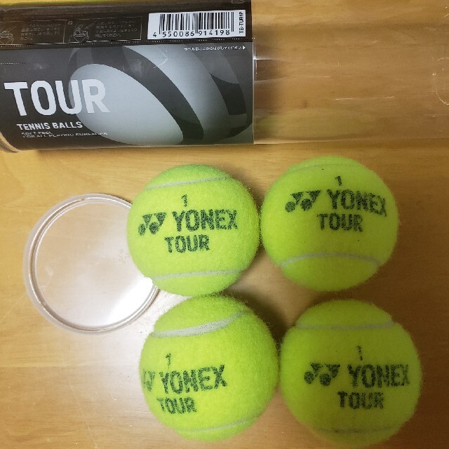 YONEX(ヨネックス)の硬式テニスボール(YONEXツアー) スポーツ/アウトドアのテニス(ボール)の商品写真