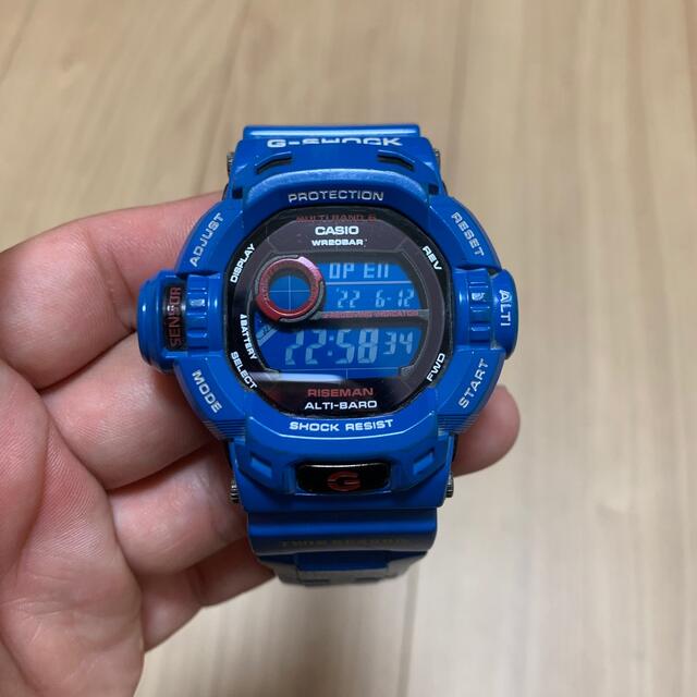 G-SHOCK(ジーショック)の訳あり G-SHOCK RISEMAN GW-9200BLJ-2JF ブルー メンズの時計(腕時計(デジタル))の商品写真