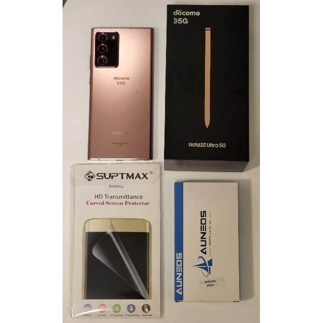 Galaxy Note20 Ultra 5G(docomo版) ブロンズスマートフォン/携帯電話