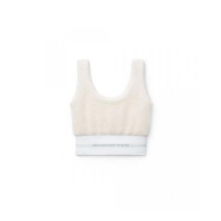 アレキサンダーワン(Alexander Wang)のalexanderwang アンゴラロゴトップス　アレキサンダーワン(タンクトップ)