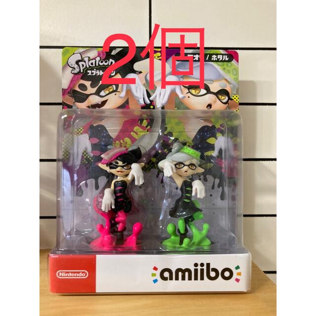 【新品未開封】スプラトゥーン amiibo シオカラーズセット アオリ ホタル