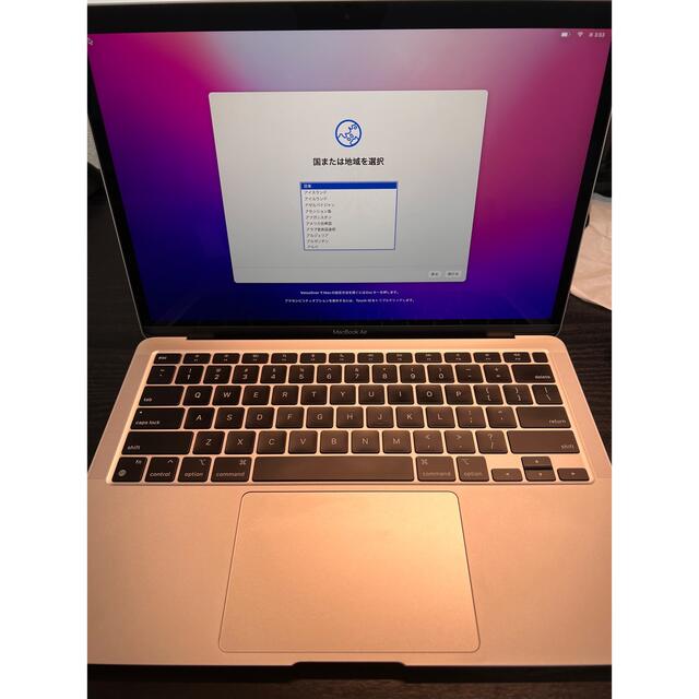 MacBook Air M1 8GB 512GB US英語配列 - www.sorbillomenu.com