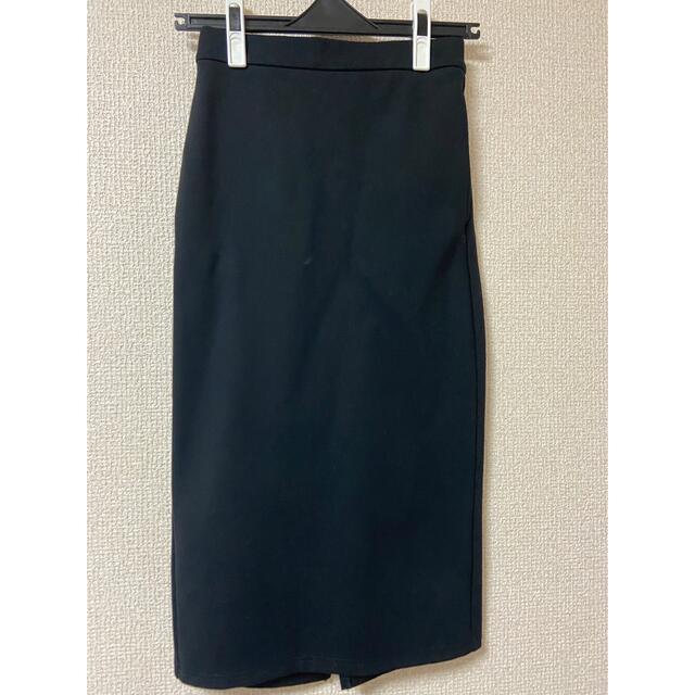 GU(ジーユー)のGU タイトスカート黒 レディースのスカート(ロングスカート)の商品写真