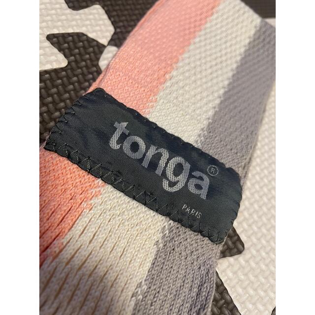 tonga(トンガ)のtonga（トンガ） フィット　ブロッサムストライプ キッズ/ベビー/マタニティの外出/移動用品(スリング)の商品写真
