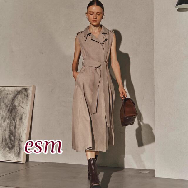 ánuans - L'Or Sleeveless Coat Dressの通販 by esm☆'s shop|ア