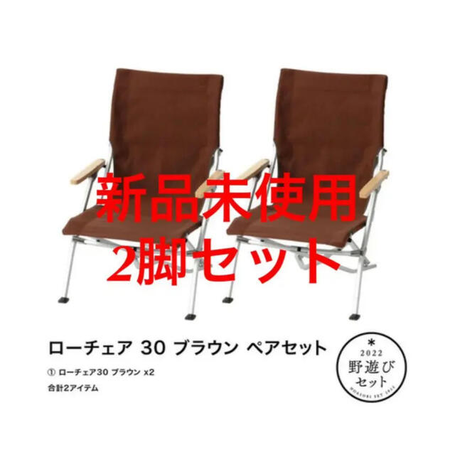 【今日のみ値下げ】スノーピーク ローチェア30 ブラウン LV-091BR