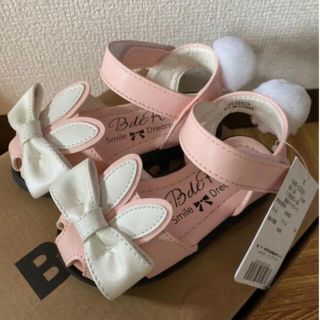 ビーデアール(B de R)の【新品】　サンダル　BdeR(べべ)　13.0　女の子　ベビー(サンダル)