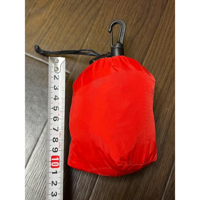 mont bell(モンベル)のモンベル　ハイドロプロ　ザックカバー　40L〜35L レッド赤 メンズのバッグ(バッグパック/リュック)の商品写真