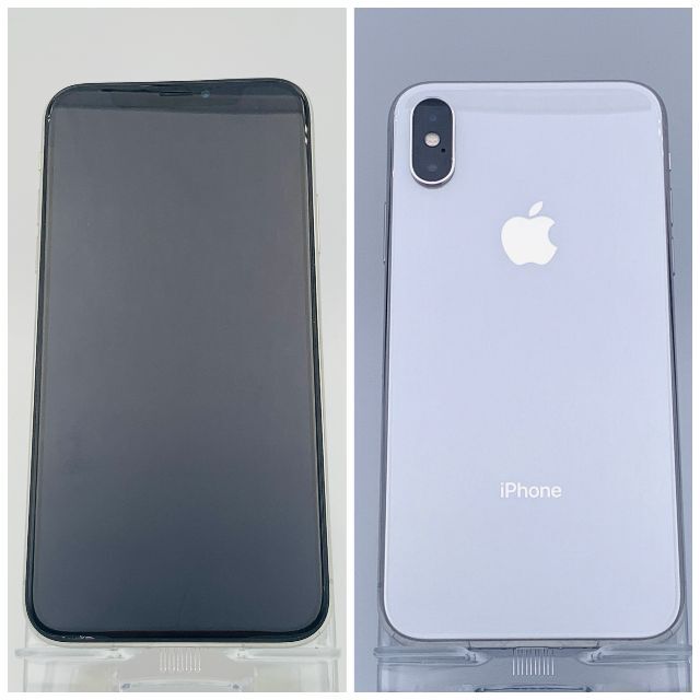 Apple(アップル)のiPhoneX 64GB シルバー【SIMフリー】新品バッテリー スマホ/家電/カメラのスマートフォン/携帯電話(スマートフォン本体)の商品写真