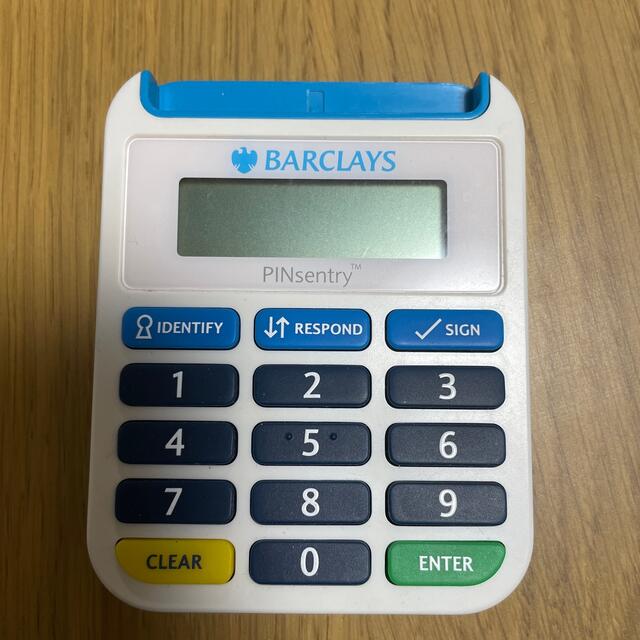 Barclays PINsentry 電池切れ インテリア/住まい/日用品のオフィス用品(その他)の商品写真