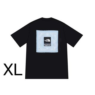 シュプリーム(Supreme)のSupreme The North Face Bandana Tee Black(Tシャツ/カットソー(半袖/袖なし))