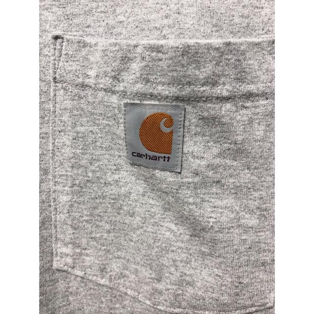 carhartt(カーハート)のcarhartt カーハート ビンテージ ポケット 半袖 Tシャツ グレー メンズのトップス(Tシャツ/カットソー(半袖/袖なし))の商品写真