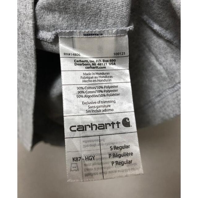 carhartt(カーハート)のcarhartt カーハート ビンテージ ポケット 半袖 Tシャツ グレー メンズのトップス(Tシャツ/カットソー(半袖/袖なし))の商品写真