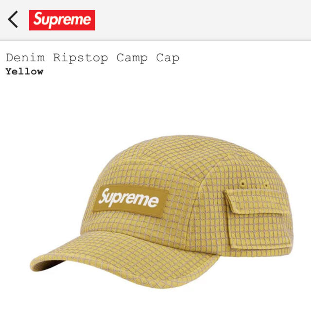 Supreme Cap シュプリーム デニム キャップ ボックス ロゴ