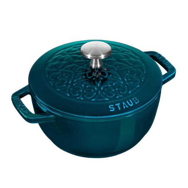 STAUB(ストウブ)のレア限定【新品未使用】staub ラメール　wa-nabe s リリー インテリア/住まい/日用品のキッチン/食器(鍋/フライパン)の商品写真