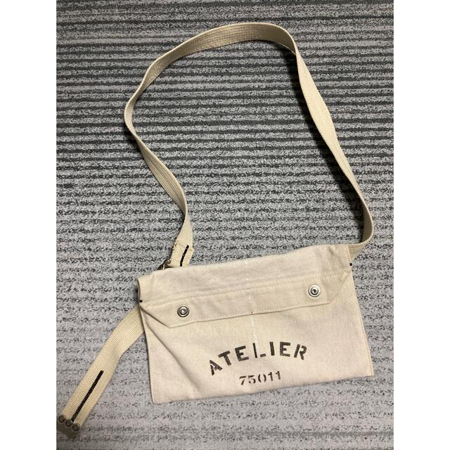 Maison Martin Margiela(マルタンマルジェラ)のMaison Margiela Atelier print fanny pack メンズのバッグ(ウエストポーチ)の商品写真