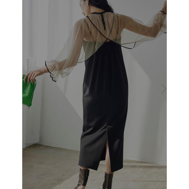はコーディ Ameri VINTAGE - MANY WAY AIRY VEIL DRESS アメリ アメリ