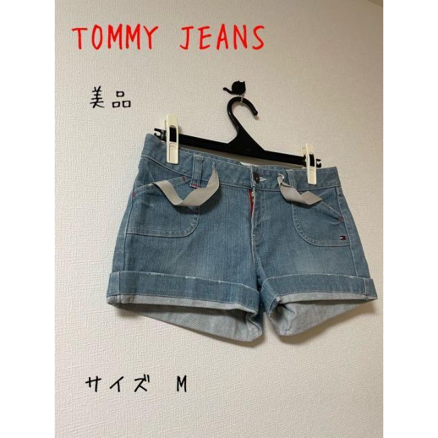 TOMMY HILFIGER(トミーヒルフィガー)の美品　TOMMY JEANS トミージーンズ　ショートパンツ　M レディースのパンツ(ショートパンツ)の商品写真