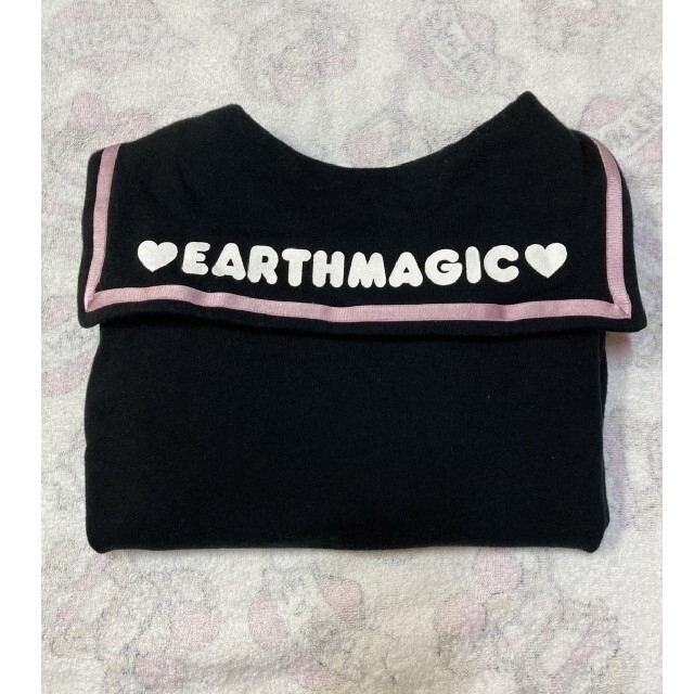 EARTHMAGIC(アースマジック)の専用☺️　セーラートレーナー キッズ/ベビー/マタニティのキッズ服女の子用(90cm~)(Tシャツ/カットソー)の商品写真