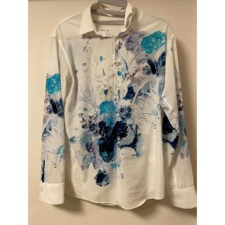 ラッドミュージシャン(LAD MUSICIAN)のLAD MUSICIAN 19SS 花柄 白 シャツ(シャツ)