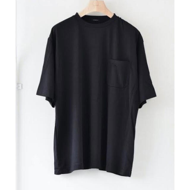 COMOLI コモリ　ss21 ウール天竺　tシャツ 3 charcoal