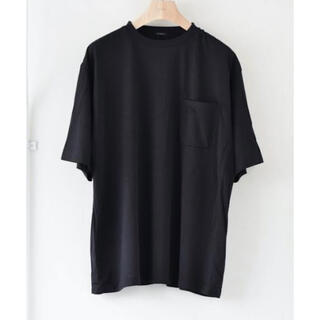 コモリ(COMOLI)のCOMOLI コモリ　ss21 ウール天竺　tシャツ 3 charcoal(Tシャツ/カットソー(半袖/袖なし))