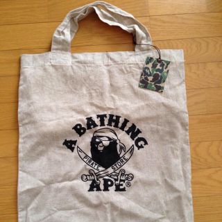 アベイシングエイプ(A BATHING APE)の新品★エイプ★バッグ(トートバッグ)