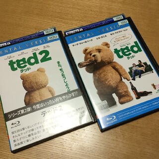 ユニバーサルエンターテインメント(UNIVERSAL ENTERTAINMENT)のted ted2 2枚セット　Blu-ray(外国映画)