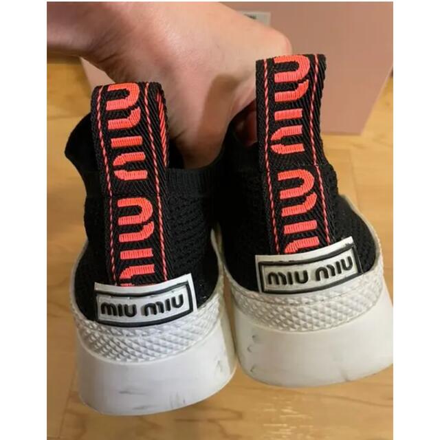 ミュウミュウ miumiu スニーカー プレゼントつき☆ - スニーカー