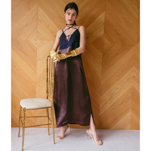 新品タグ付き sahara JQD Cross Neck Dress 【ついに再販開始