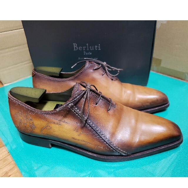 Berluti　ベルルッティ　スカーズ　デムジュール　ブラウン　内羽根　8ブラウン寸法