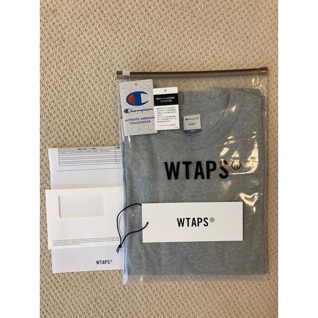 W)taps(ダブルタップス)のYtaps様専用Wtaps Champion Academy LS Gray S メンズのトップス(Tシャツ/カットソー(七分/長袖))の商品写真