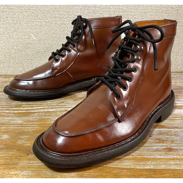 53 割引 格安販売の Trickers Tricker S トリッカーズ 英国製 レースアップブーツ 赤茶 23 5cm ブーツ メンズ Kidslingo Co Uk