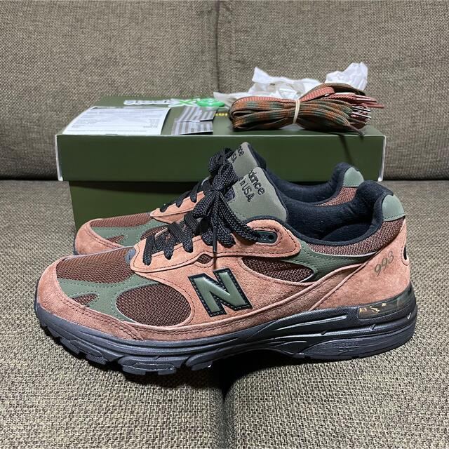 美品 NEW BALANCE MR993ALD Aime 28cm