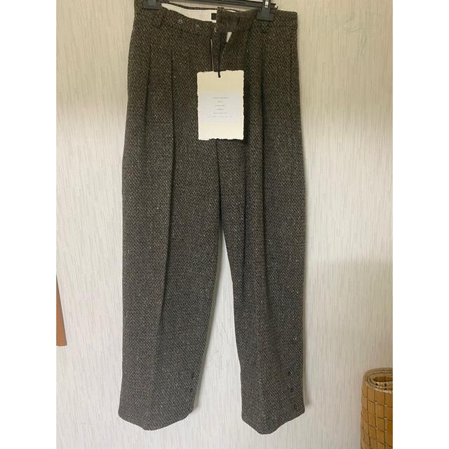 omar afridi PRESSED TROUSERS DOBBY TWEED 【WEB限定】 17150円引き