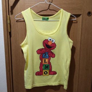 セサミストリート(SESAME STREET)のセサミストリート　エルモのタンクトップ　サイズＭ(タンクトップ)