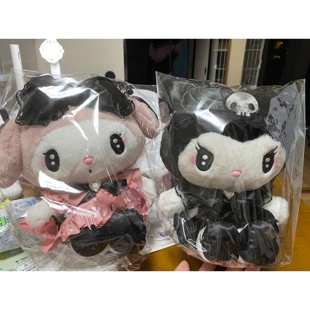 サンリオ マイメロディ クロミ ぬいぐるみ 真夜中のメロクロ 珍しい