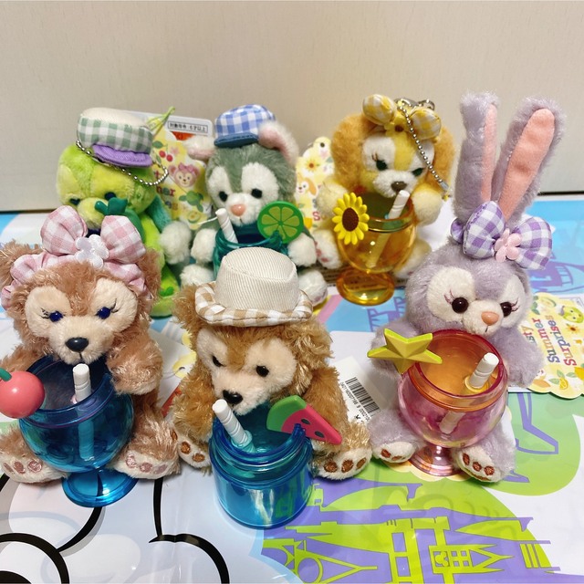 ぬいぐるみストラップ 6点 セット テイスティサマーサプライズ