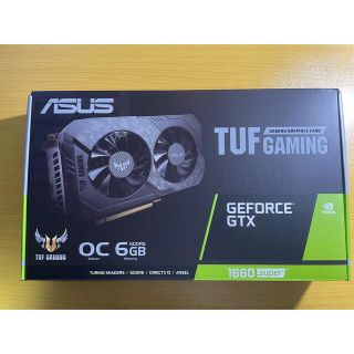 エイスース(ASUS)のASUS TUF-GTX1660S-O6G-GAMING 1(PCパーツ)